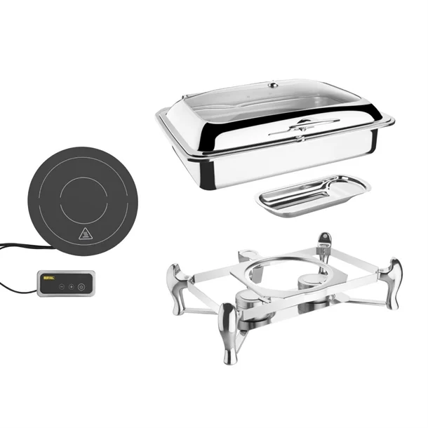 Induction Chafer - Stand & Induction Heater Set